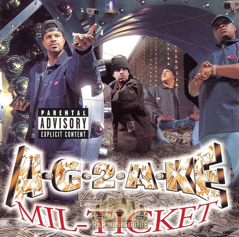 g−rap 2 A-G-2-A-Ke - Mil-Ticket: CD | Rap Music Guide